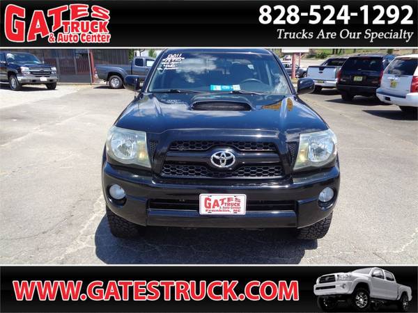 2011 Toyota Tacoma Double Cab 4WD V6 SR5 TRD-Sport Black - cars & for sale in Franklin, NC – photo 7