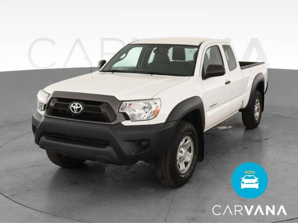2015 Toyota Tacoma Access Cab Pickup 4D 6 ft pickup White - FINANCE... for sale in Detroit, MI