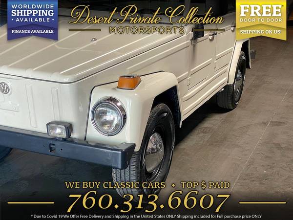 PRICE BREAK on this 1973 Volkswagen Thing Type 181 Convertible -... for sale in Palm Desert , CA – photo 4