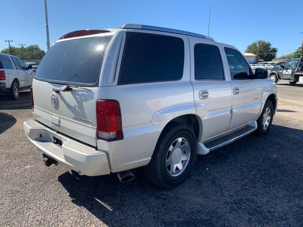 WHITE 2002 CADILLAC ESCALADE for $700 Down for sale in 79412, TX – photo 7