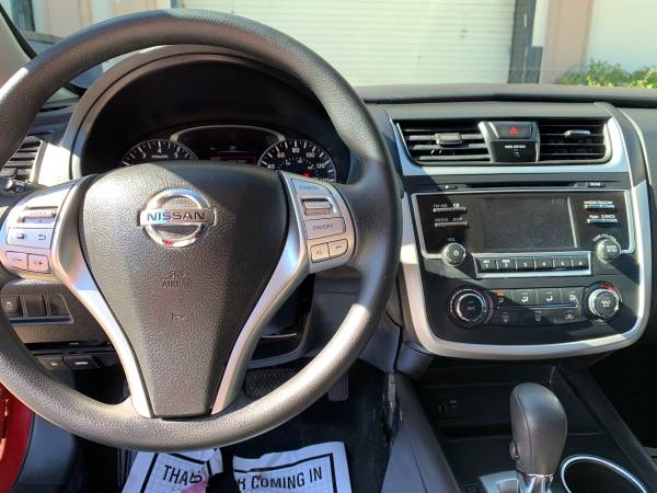 2016 Nissan Altima S 37k miles Red/blk Clean title Paid off cash deal for sale in Baldwin, NY – photo 10