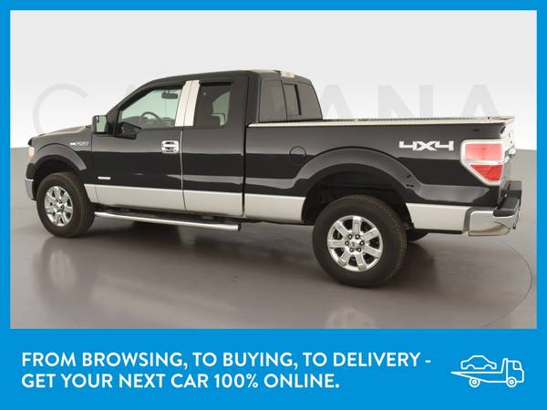 2014 Ford F150 Super Cab XLT Pickup 4D 6 1/2 ft pickup Black for sale in Decatur, IL – photo 5