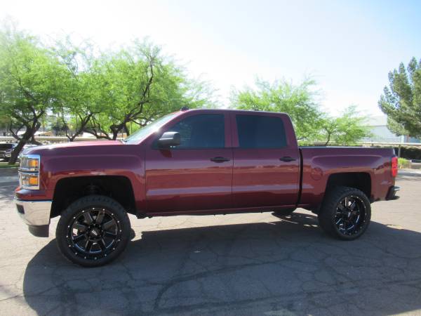 2014 Chevrolet 1500 LT Crewcab 2wd leveled! - - by for sale in Phoenix, AZ – photo 5