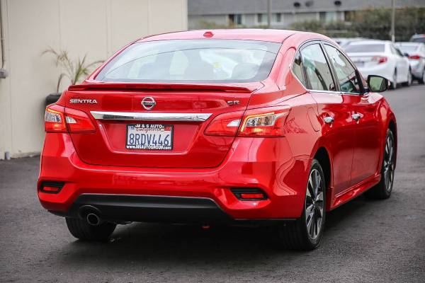 2019 Nissan Sentra SR sedan Red Alert - - by dealer for sale in Sacramento , CA – photo 6