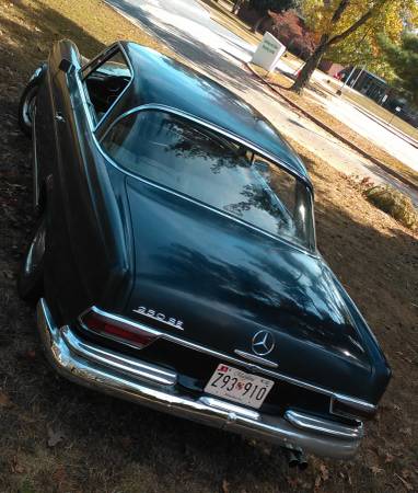 1967 Mercedes 250SE Coupe for sale in Annapolis, District Of Columbia – photo 13