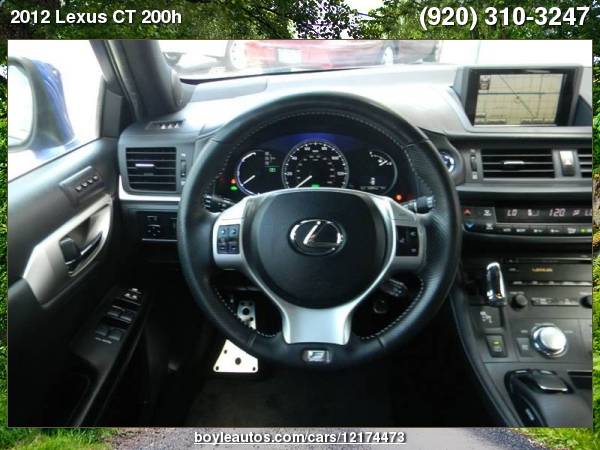2012 Lexus CT 200h Premium 4dr Hatchback with for sale in Appleton, WI – photo 9