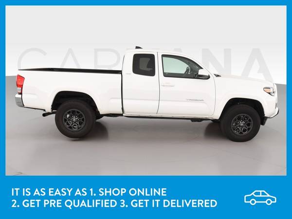 2017 Toyota Tacoma Access Cab SR5 Pickup 4D 6 ft pickup White for sale in Atlanta, CA – photo 10