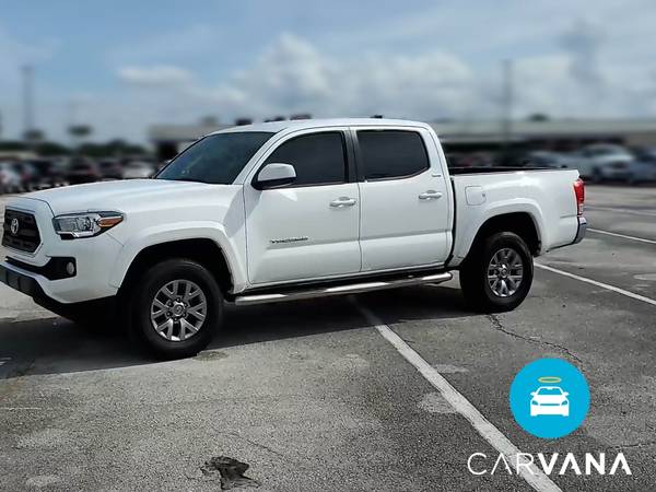 2017 Toyota Tacoma Double Cab SR5 Pickup 4D 5 ft pickup White - -... for sale in Arlington, District Of Columbia – photo 3