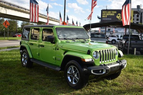 2019 Jeep Wrangler Unlimited Sahara 4x4 4dr SUV SUV - cars & trucks... for sale in Miami, OR – photo 3