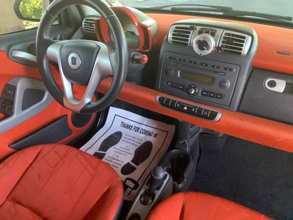 2008 smart fortwo Passion RED INTERIOR - - by dealer for sale in Phoenix, AZ – photo 17