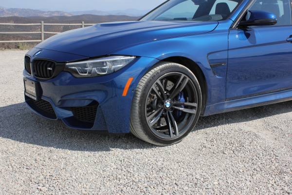 2018 BMW M3 F80 Competition *Individual AVUS Blue Metallic* 5k Miles for sale in San Diego, CA – photo 2