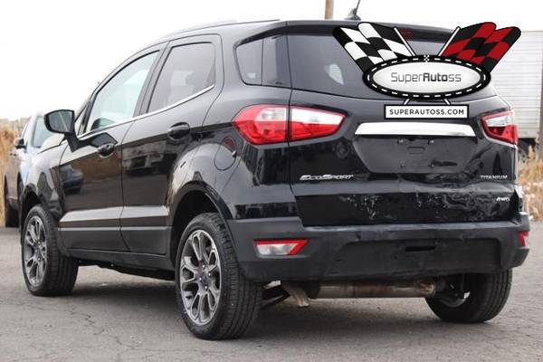 2018 Ford EcoSport Titanium AWD, Damaged, Repairable, Salvage for sale in Salt Lake City, ID – photo 3
