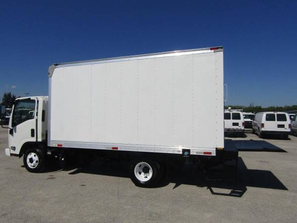2012 Isuzu NPR-HD 14ft Dry Box Truck Lift Gate Delivery Truck 93K for sale in Opa-Locka, FL – photo 10