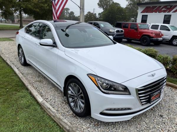 2017 Genesis G80 WARRANTY, LEATHER, PANO ROOF, HEATED/COOLED SEATS,... for sale in Norfolk, VA – photo 7