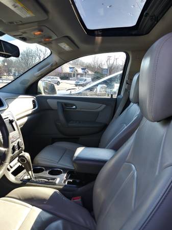2013 Chevy Traverse AWD white with 146 k miles - cars & trucks - by... for sale in Utica, MI – photo 6