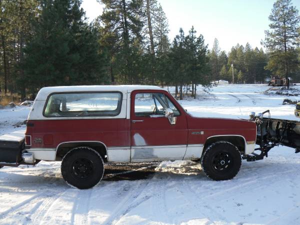 GMC Jimmy 1983 4X4 and plow - cars & trucks - by owner - vehicle... for sale in Chattaroy, WA – photo 6
