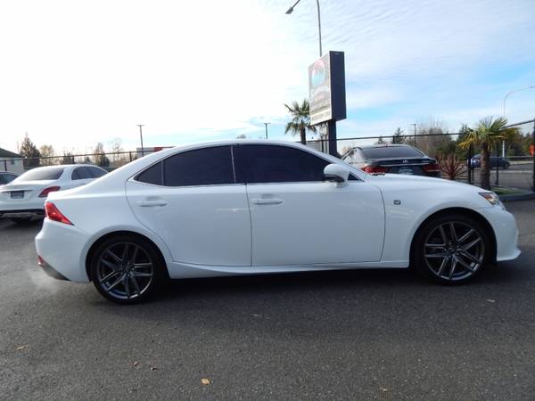 CLEAN CARFAX 1 OWNER 2014 Lexus IS 250 AWD F-Sport RARE WHITE/RED for sale in Auburn, WA – photo 9