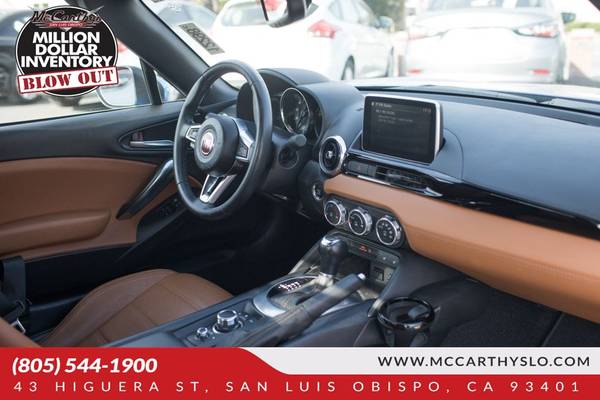 2017 FIAT 124 Spider Lusso Convertible for sale in San Luis Obispo, CA – photo 21