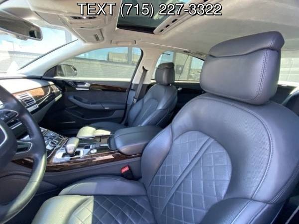2014 AUDI A8 L 4.0T - cars & trucks - by dealer - vehicle automotive... for sale in Somerset, WI – photo 12