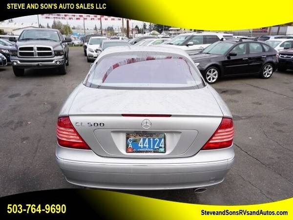 2003 Mercedes-Benz CL-Class CL 500 2dr Coupe - - by for sale in Happy valley, OR – photo 6