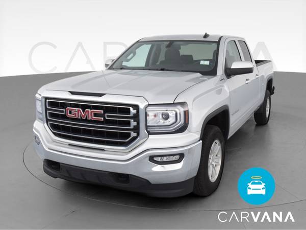 2018 GMC Sierra 1500 Double Cab SLE Pickup 4D 6 1/2 ft pickup Silver... for sale in York, PA