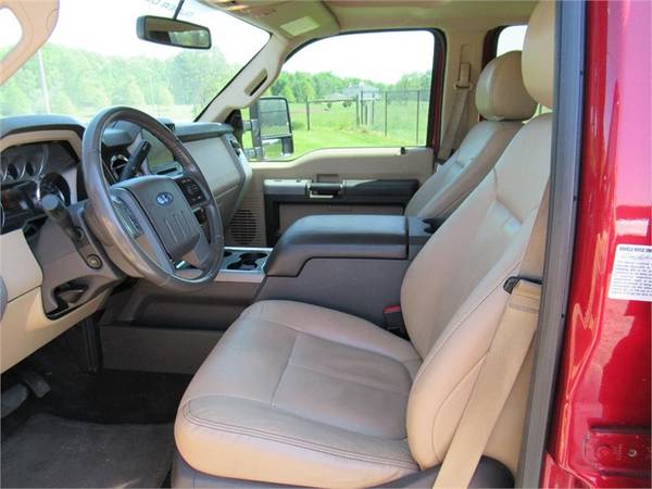 2015 FORD F350 SUPER DUTY LARAIT, Red APPLY ONLINE for sale in Summerfield, NC – photo 3