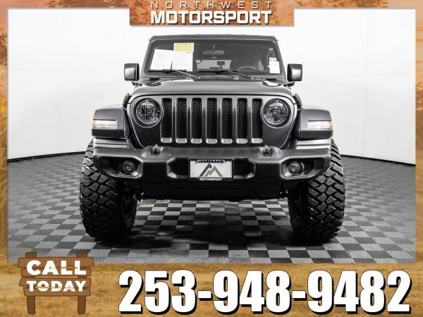*PICKUP TRUCKS* Lifted 2018 *Jeep Wrangler* Unlimited Sport 4x4 for sale in PUYALLUP, WA – photo 9