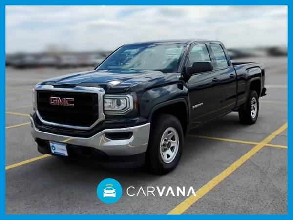 2017 GMC Sierra 1500 Double Cab Pickup 4D 6 1/2 ft pickup Black for sale in Chatham, IL