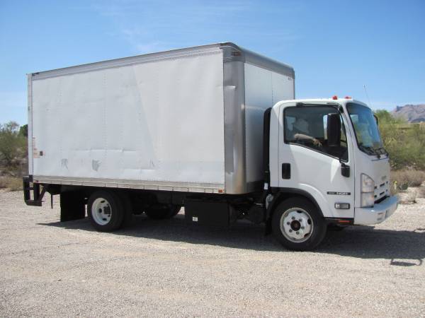 2014 Isuzu NQR 16ft Box Truck With Liftgate - - by for sale in Tucson, AZ – photo 2