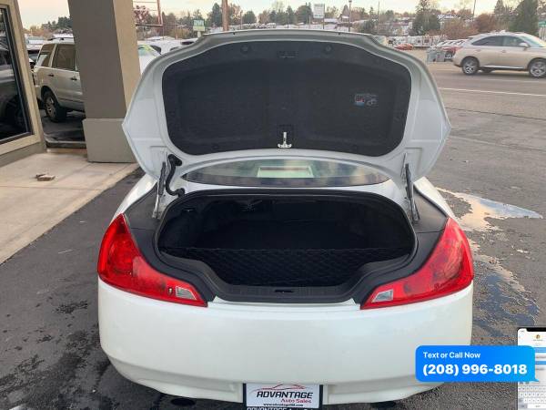 2008 Infiniti G37 Base 2dr Coupe - cars & trucks - by dealer -... for sale in Garden City, ID – photo 23