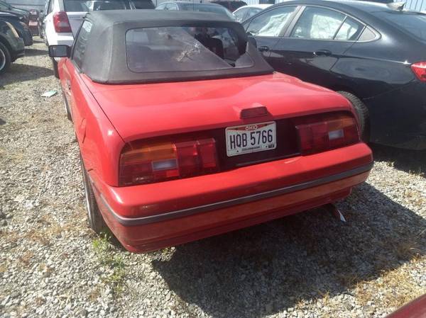 1992 Mercury Capri - cars & trucks - by dealer - vehicle automotive... for sale in Cleveland, OH – photo 3