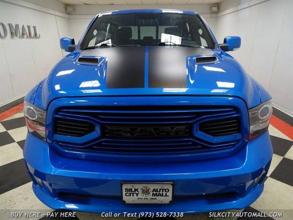 2018 Ram 1500 SPORT 4x4 HYDRO BLUE Crew Cab Navi Cam 1-Owner! 4x4 for sale in Paterson, PA – photo 2