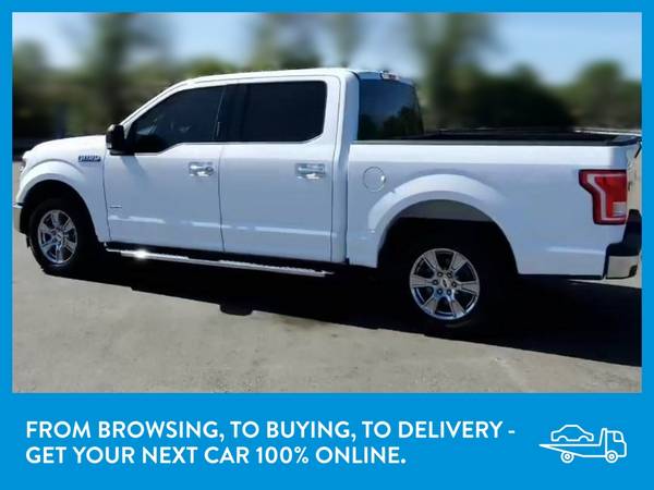 2017 Ford F150 SuperCrew Cab XLT Pickup 4D 5 1/2 ft pickup White for sale in Hanford, CA – photo 5