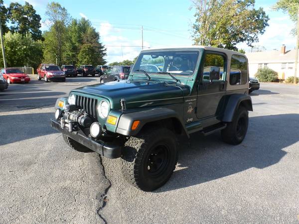 2000 Jeep Wrangler Sahara Stock #3953 for sale in Weaverville, NC – photo 2