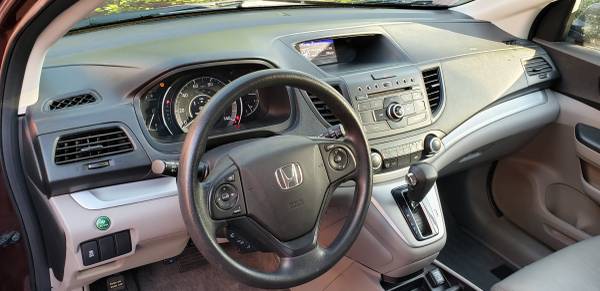 2012 Honda CRV red with gray leather int, Econ button - cars & for sale in Tujunga, CA – photo 3