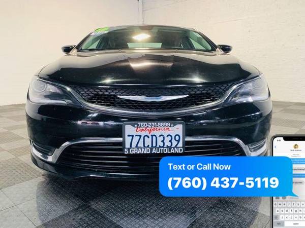 2016 Chrysler 200 Limited Limited 4dr Sedan - Guaranteed Credit... for sale in Oceanside, CA – photo 4