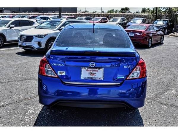 2015 Nissan Versa 1.6 SV sedan Blue Metallic for sale in El Paso, TX – photo 4