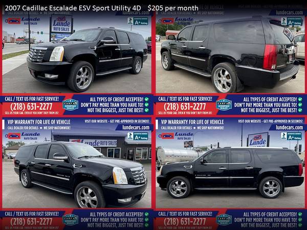 205/mo - 2007 Cadillac Escalade ESV Sport Utility 4D 4 D 4-D - cars for sale in Wadena, MN – photo 13