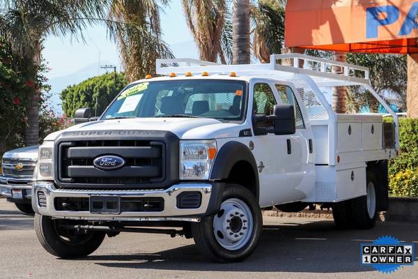 2012 Ford F-450 F450 XL Crew Cab RWD Contractor Utility Diesel #27045 for sale in Fontana, CA – photo 3