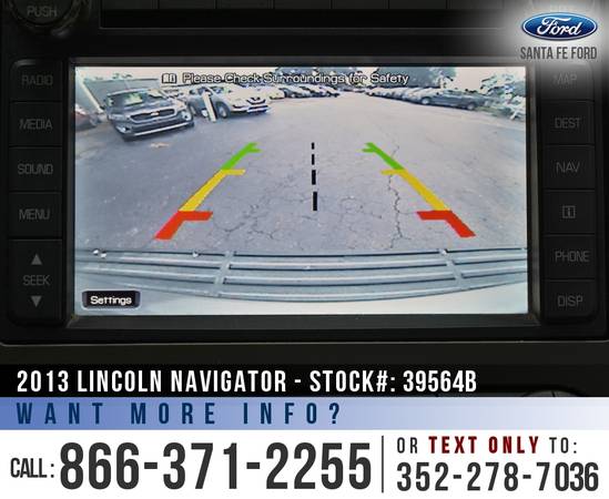 *** 2013 LINCOLN NAVIGATOR *** SiriusXM - Leather Seats - Touchscreen for sale in Alachua, GA – photo 17