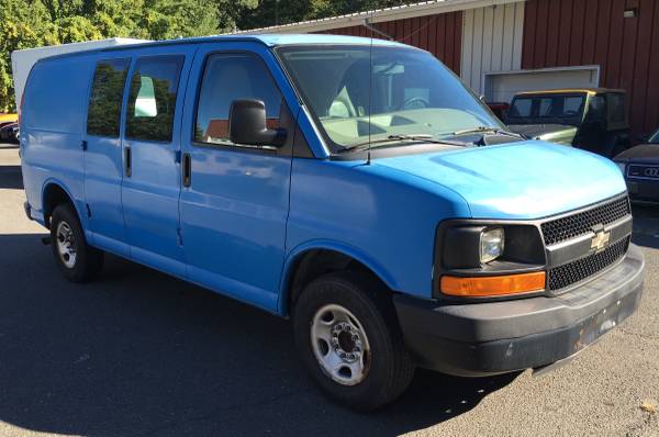 2010 CHEVY EXPRESS 2500 CARGO VAN RACKS AND BINS RUNS GREAT NICE!! for sale in western mass, MA – photo 3