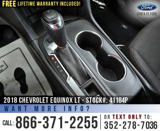 2018 Chevrolet Equinox LT Onstar, SiriusXM, Backup Camera for sale in Alachua, AL – photo 15