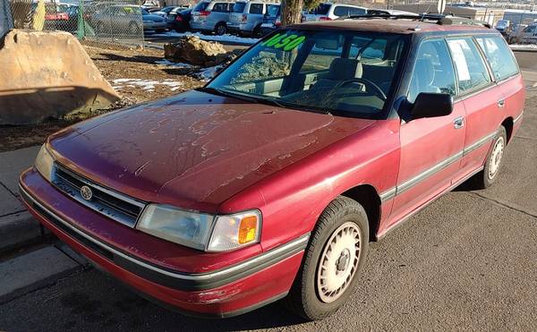 1990 Subaru Legacy L AWD Wagon - LOW MILES & AFFORDABLE!!! - cars &... for sale in Englewood, CO – photo 3