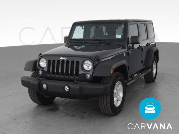 2017 Jeep Wrangler Unlimited Sport S Sport Utility 4D suv Black - -... for sale in Toledo, OH
