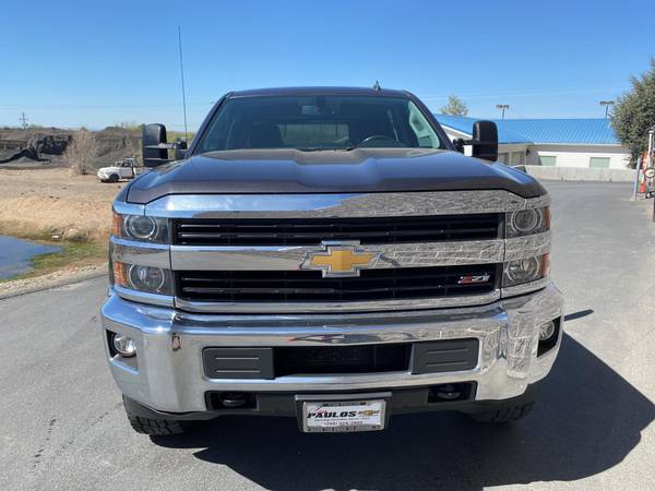 2015 Chevy Chevrolet Silverado 3500HD LT pickup Black - cars & for sale in Jerome, ID – photo 2