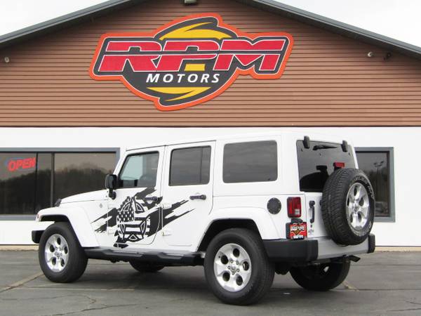 2015 Jeep Wrangler Unlimited Sahara - Custom! - - by for sale in New Glarus, WI – photo 6
