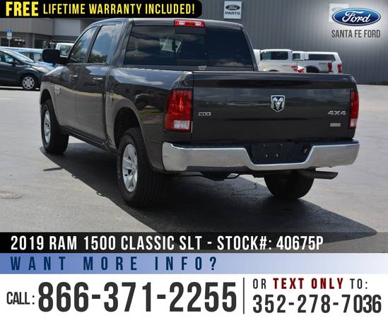 2019 RAM 1500 CLASSIC SLT *** Cruise Control, Flex Fuel, Bluetooth... for sale in Alachua, FL – photo 5