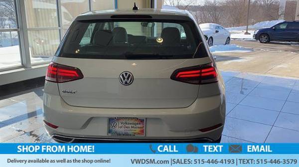 2020 VW Volkswagen Golf TSI hatchback White - - by for sale in Johnston, IA – photo 4