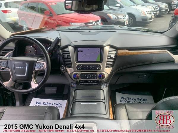 2015 GMC Yukon Denali 4X4 SUPER CLEAN EASY APPROVAL for sale in Syracuse, NY – photo 15