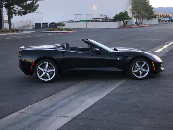 2014 Corvette Convertible-3LT-Auto-CLEAN TITLE + CARFAX-$349 mo OAC* for sale in Las Vegas, CA – photo 7